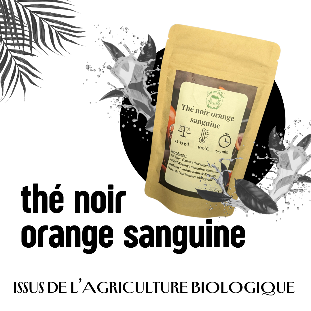 Thé Noir Orange Sanguine