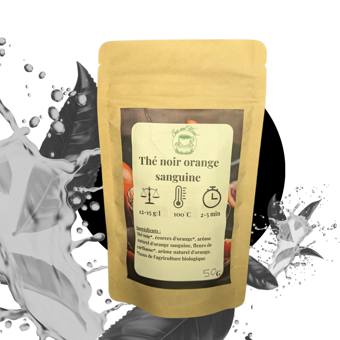 Thé Noir Orange Sanguine